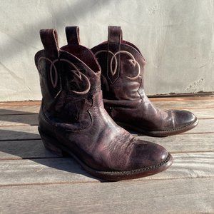 Ariat Short Cowboy Boots Style #10007061 Size 8.5
